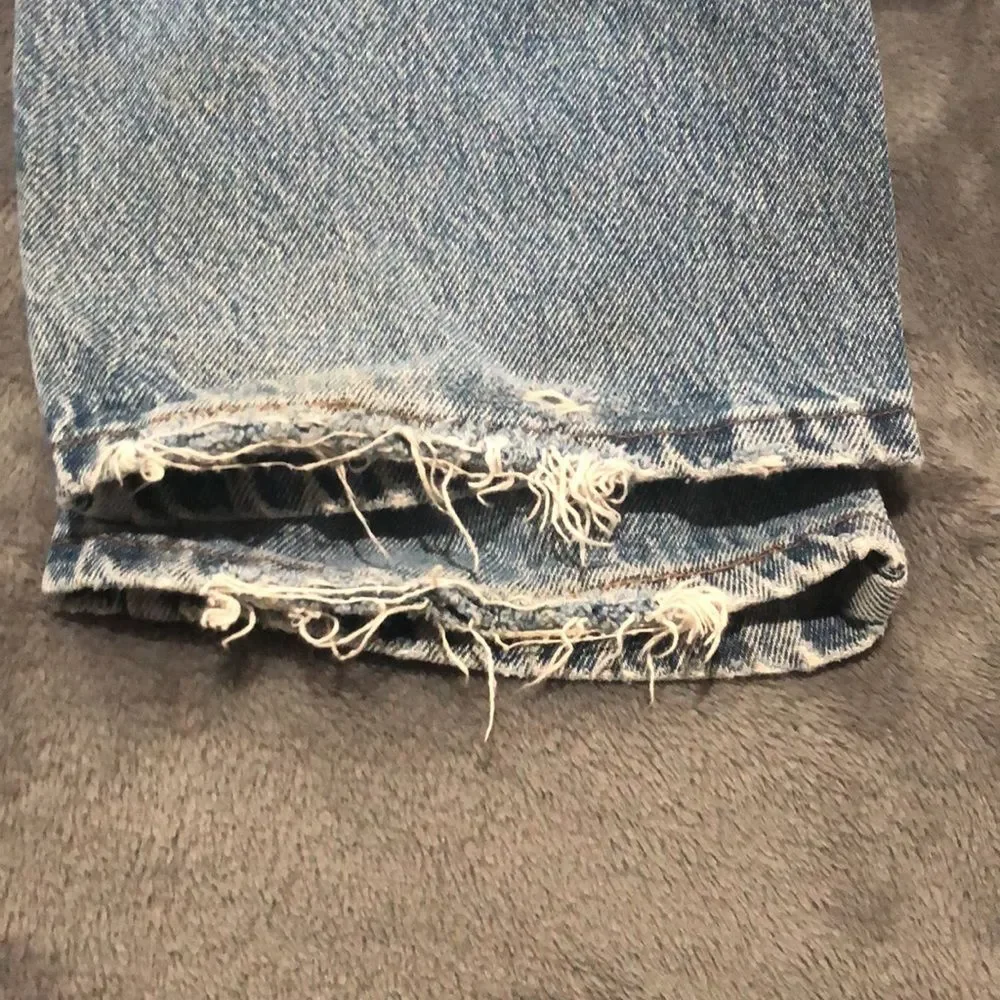 rustler jeans size 38/29 men bluejeans used